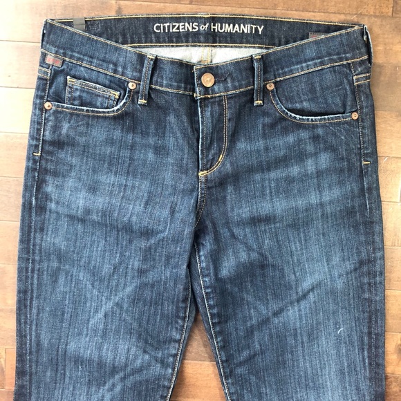 Citizen Of Humanity Blue Kelly Low Rise Bootcut Jeans Size 29 - Picture 5 of 15